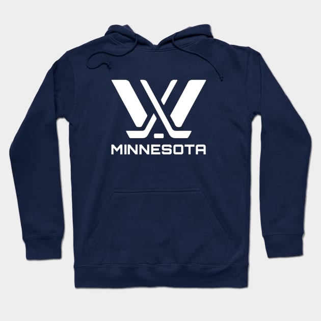 PWHL Minnesota Logo Hoodie by logoarts